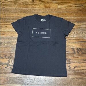 New Black/Grey 'Be Kind' Graphic T-Shirt